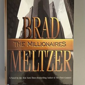 Brad Meltzer The Millionaires 2002 Hardcover.  Excellent Conditon